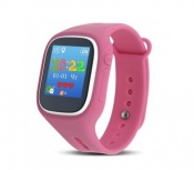 Часы для детей с GPS-трекером A6 Pink